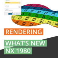 What's New NX 1980 rendering with UV map