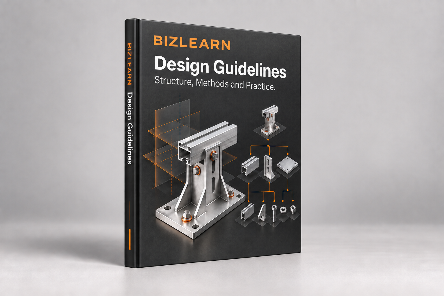Buchvisualisierung der Bizlearn-Konstruktionsrichtlinie