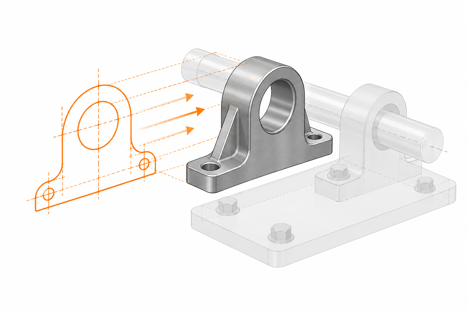 Auf vorhandenen Grundlagen eigene Bauteile modellieren